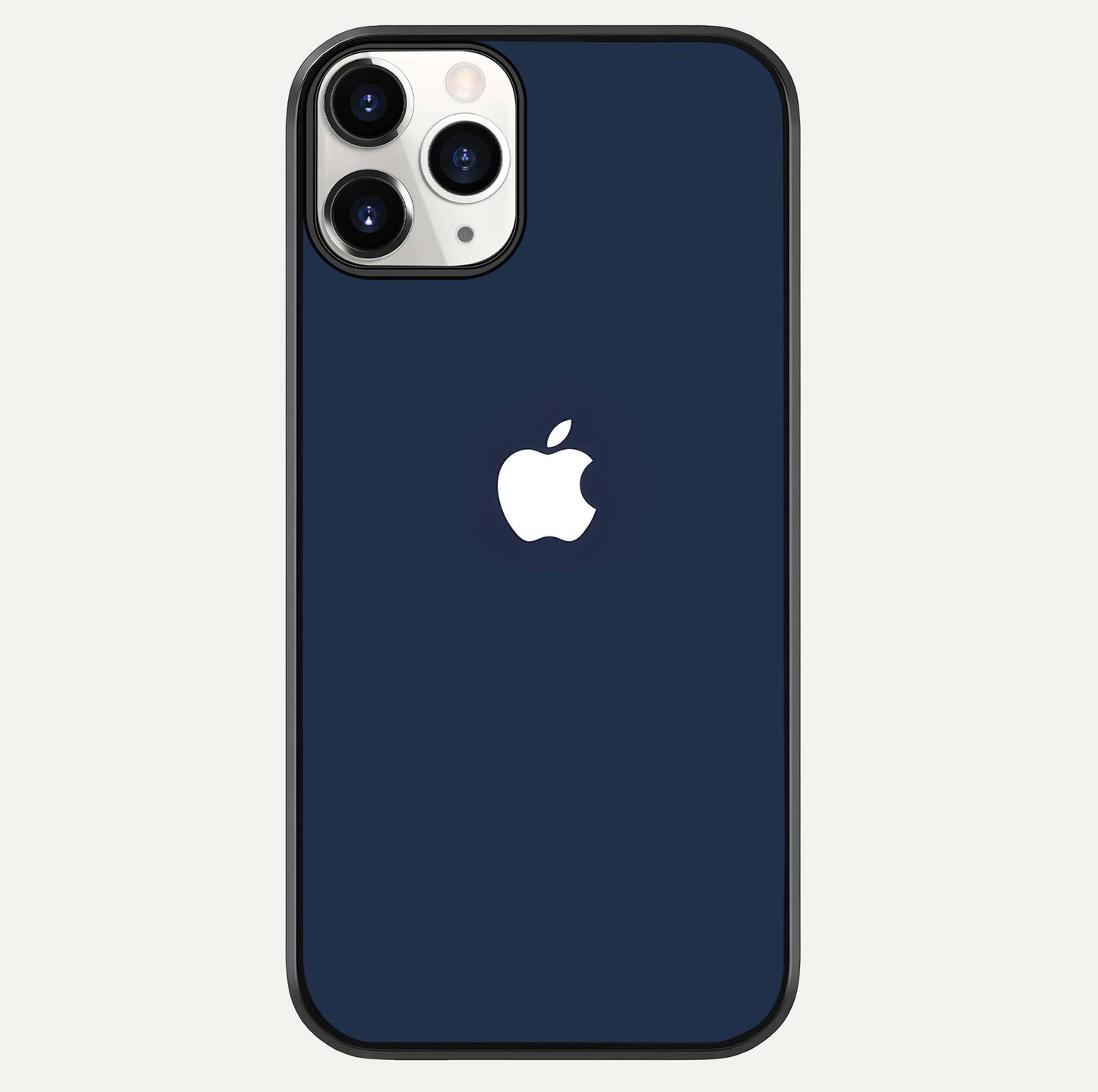 Minimal Apple Night Glass Case For iPhone 11 Pro by Custom World