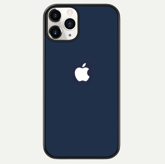 Minimal Apple Night Glass Case For iPhone 11 Pro by Custom World