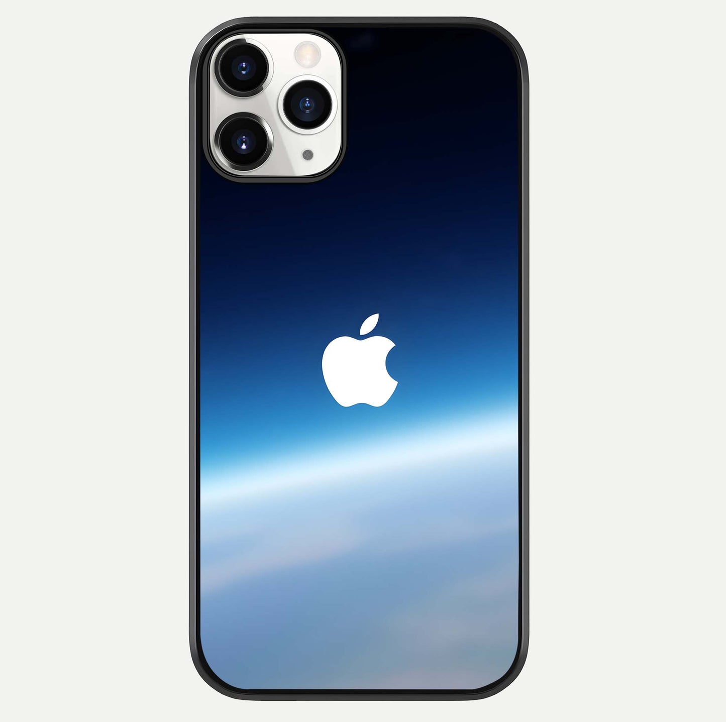 Minimal Apple Sky Glass Case For iPhone 11 Pro by Custom World