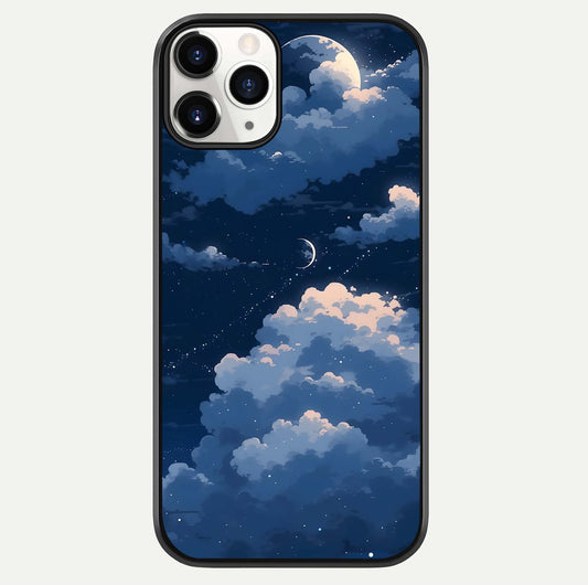 Moon Dream Haze Glass Case For iPhone 11 Pro by Custom World