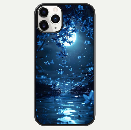 Moonlight Petal Dream Glass Case For iPhone 11 Pro by Custom World