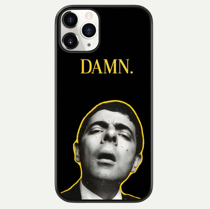 Mr Bean Damn Glass Case For iPhone 11 Pro by Custom World