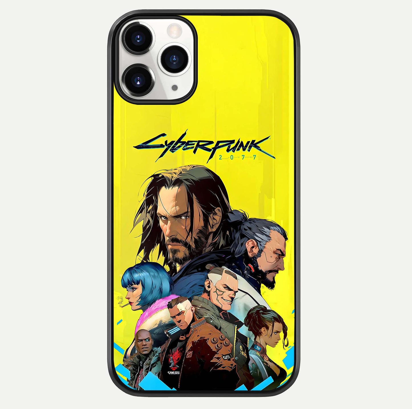 Neon Rebel Genesis Glass Case For iPhone 11 Pro by Custom World