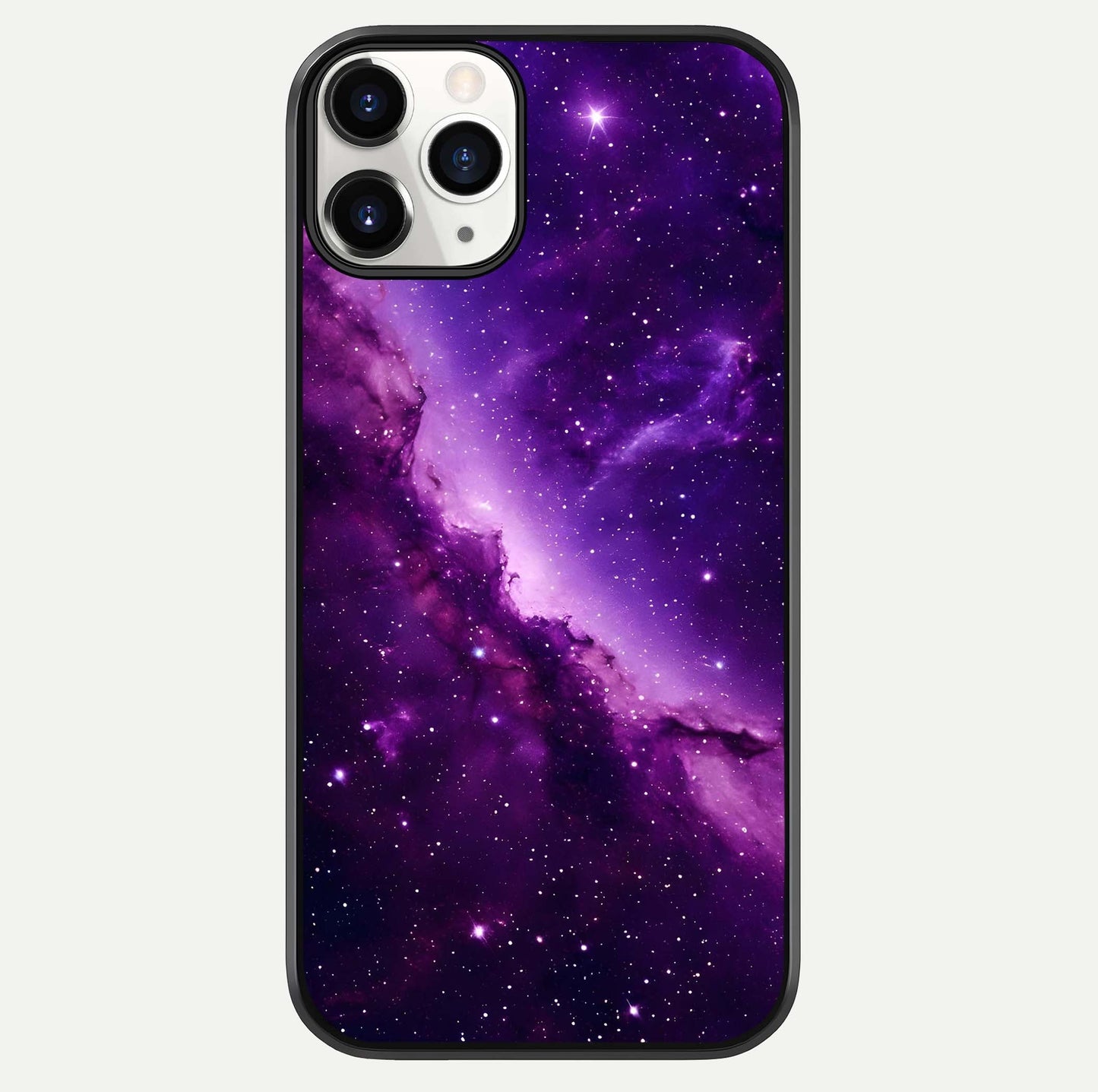 Purple Shade Sky Glass Case For iPhone 11 Pro by Custom World