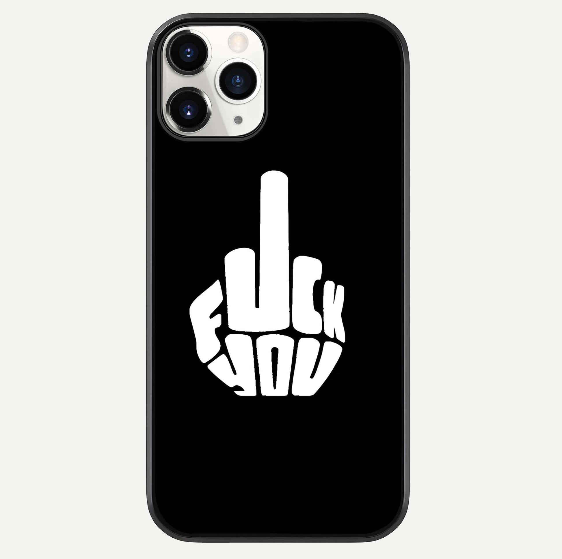 Rebel Mode On Glass Case For iPhone 11 Pro by Custom World