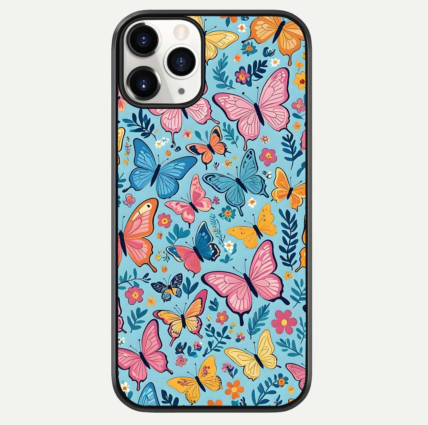 Spring Wing Garden Glass Case For iPhone 11 Pro by Custom World
