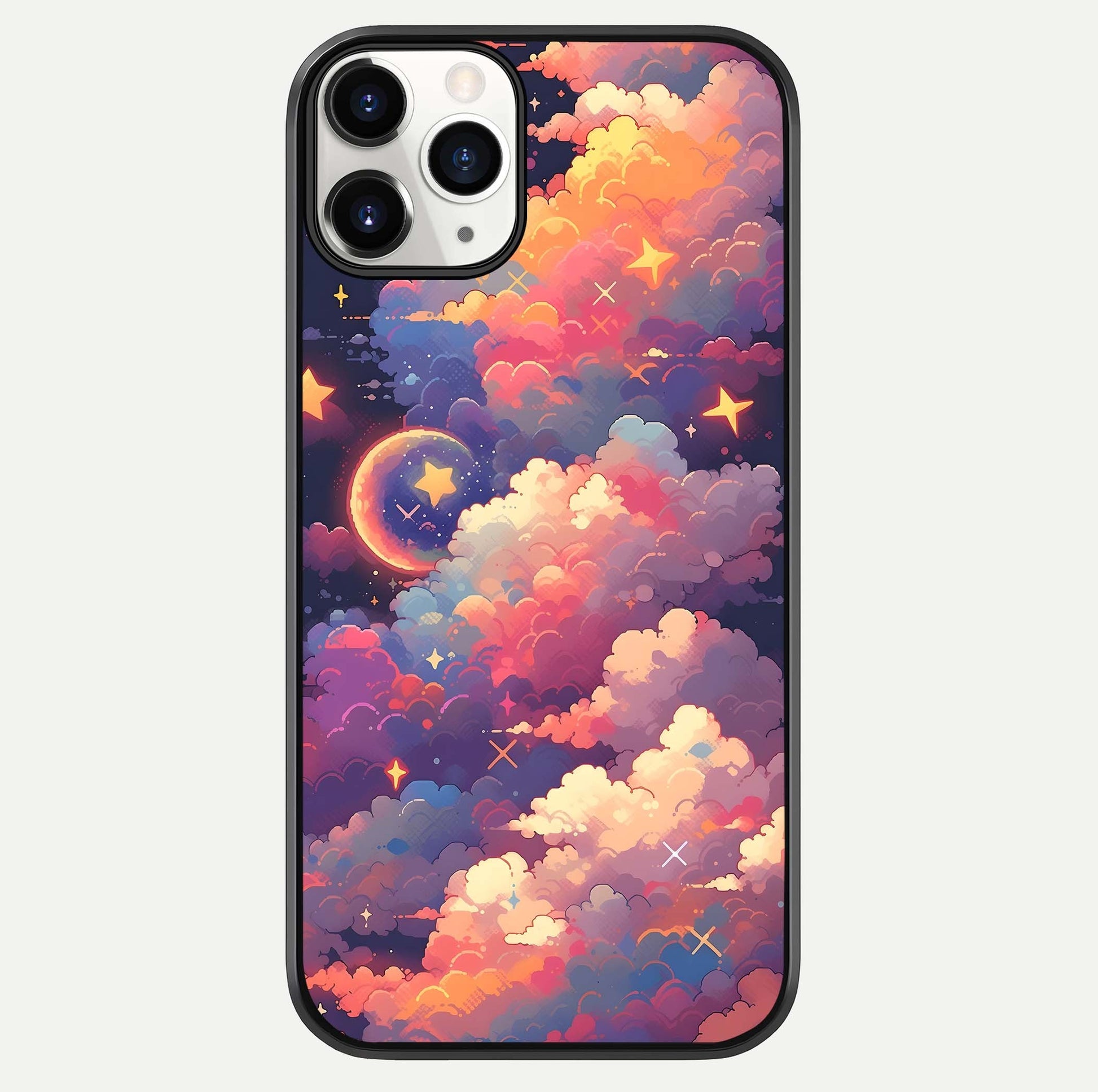 Starlit Dream Clouds Glass Case For iPhone 11 Pro by Custom World