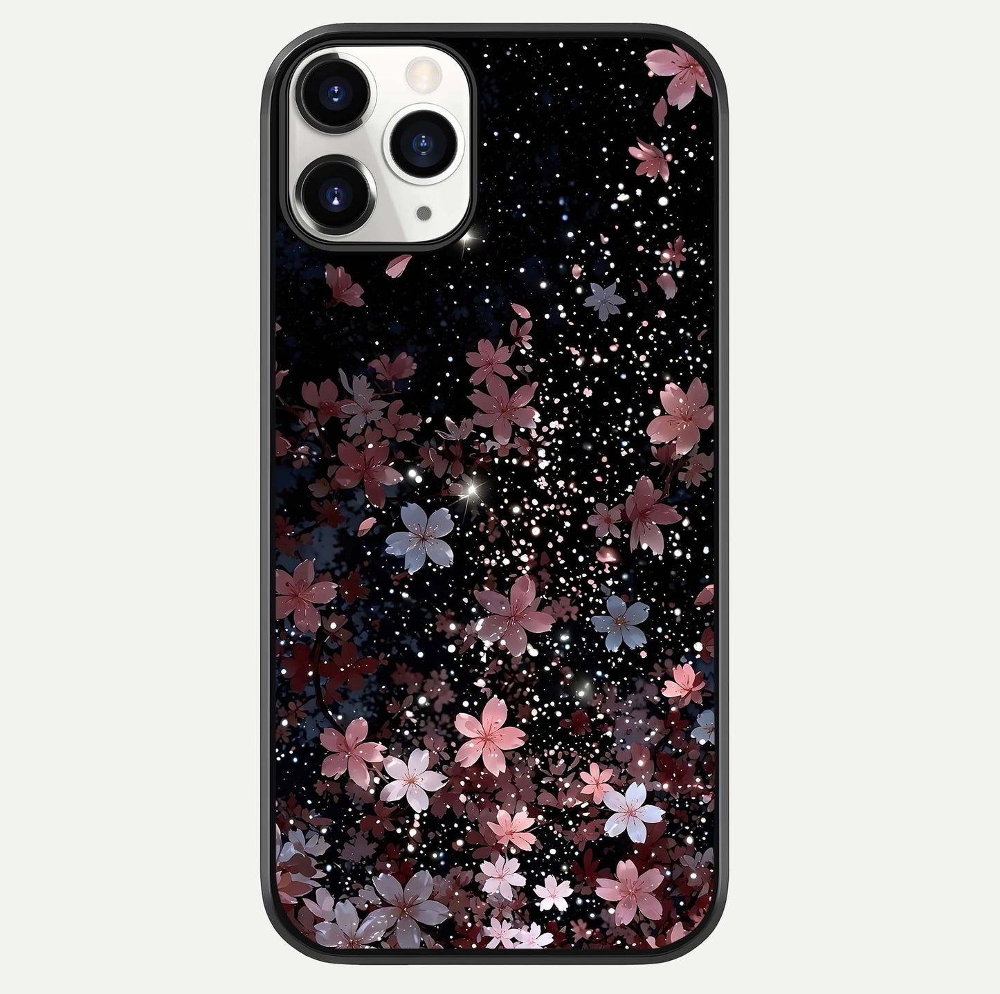 Starlit Flower Dreams Glass Case For iPhone 11 Pro by Custom World
