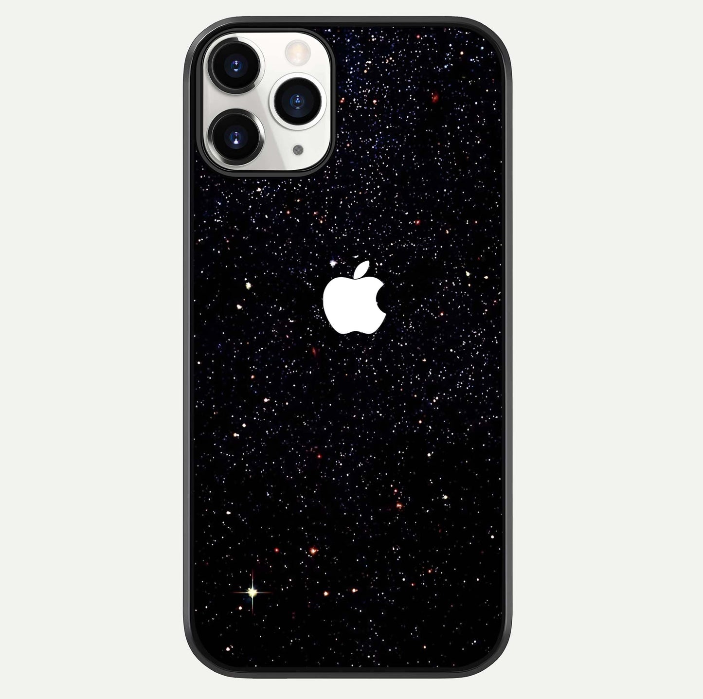 Starry Apple Galaxy Glass Case For iPhone 11 Pro by Custom World
