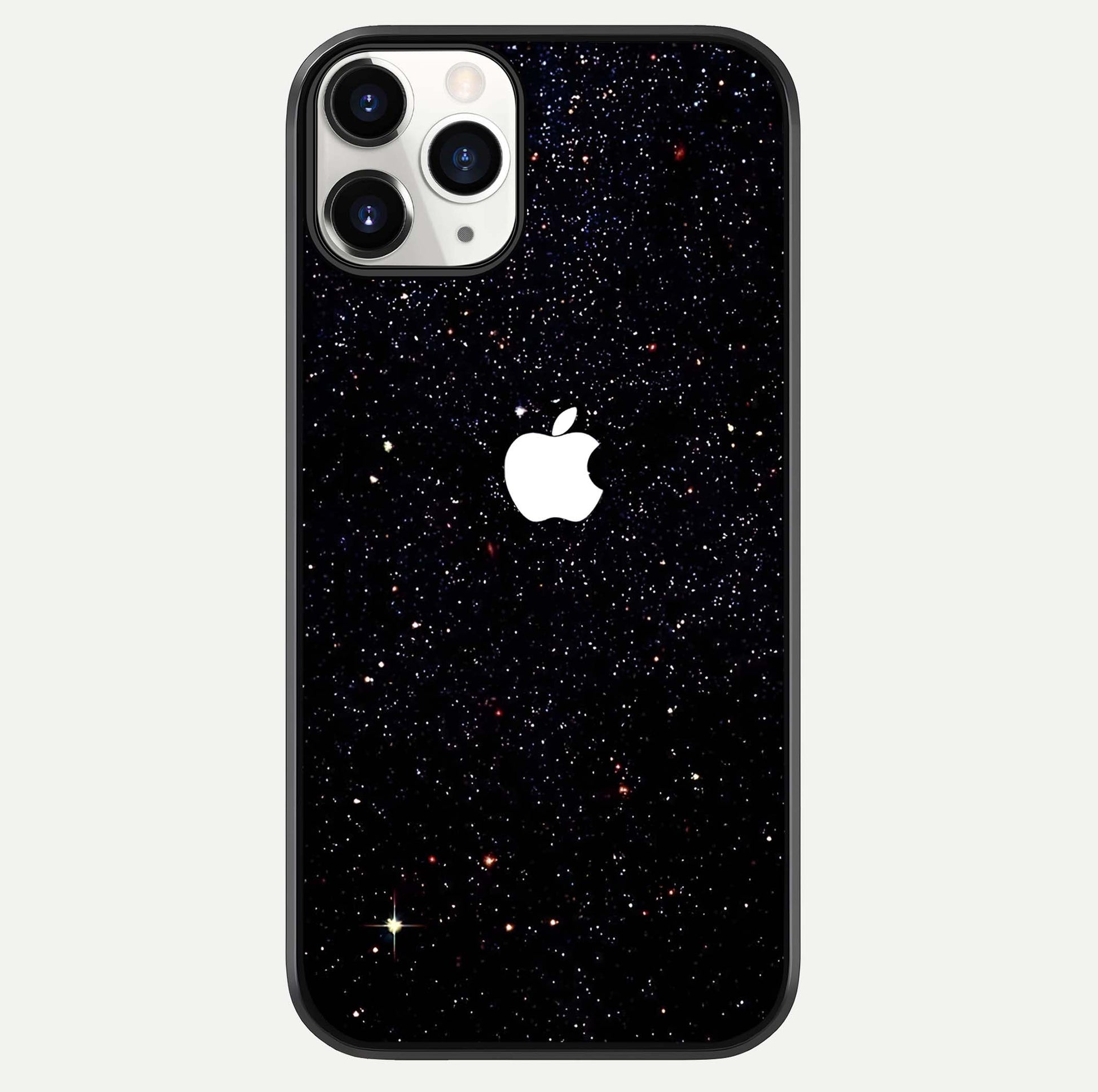 Starry Apple Galaxy Glass Case For iPhone 11 Pro by Custom World