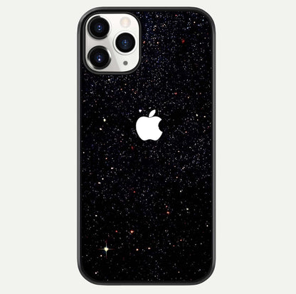 Starry Apple Galaxy Glass Case For iPhone 11 Pro by Custom World