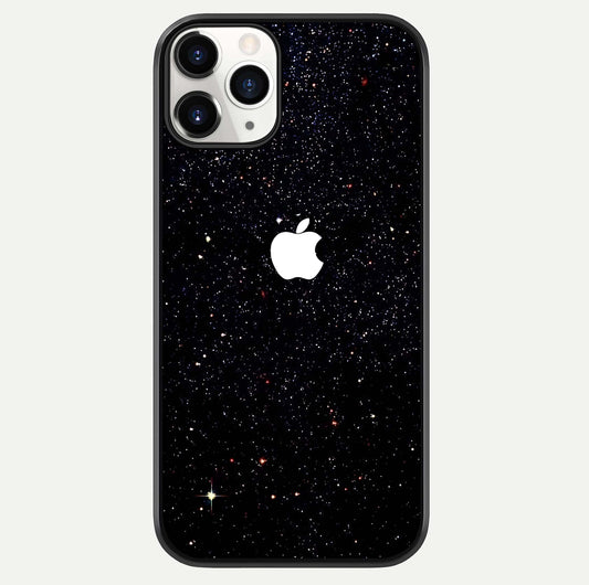 Starry Apple Galaxy Glass Case For iPhone 11 Pro by Custom World