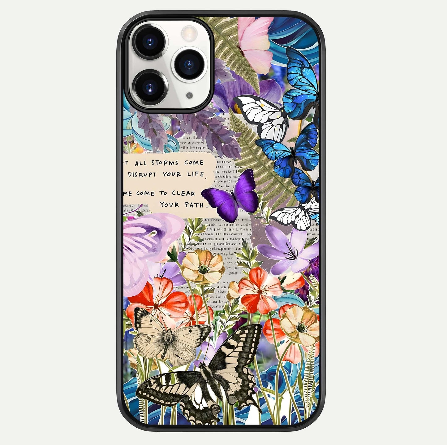 Storm Path Bloom Glass Case For iPhone 11 Pro by Custom World