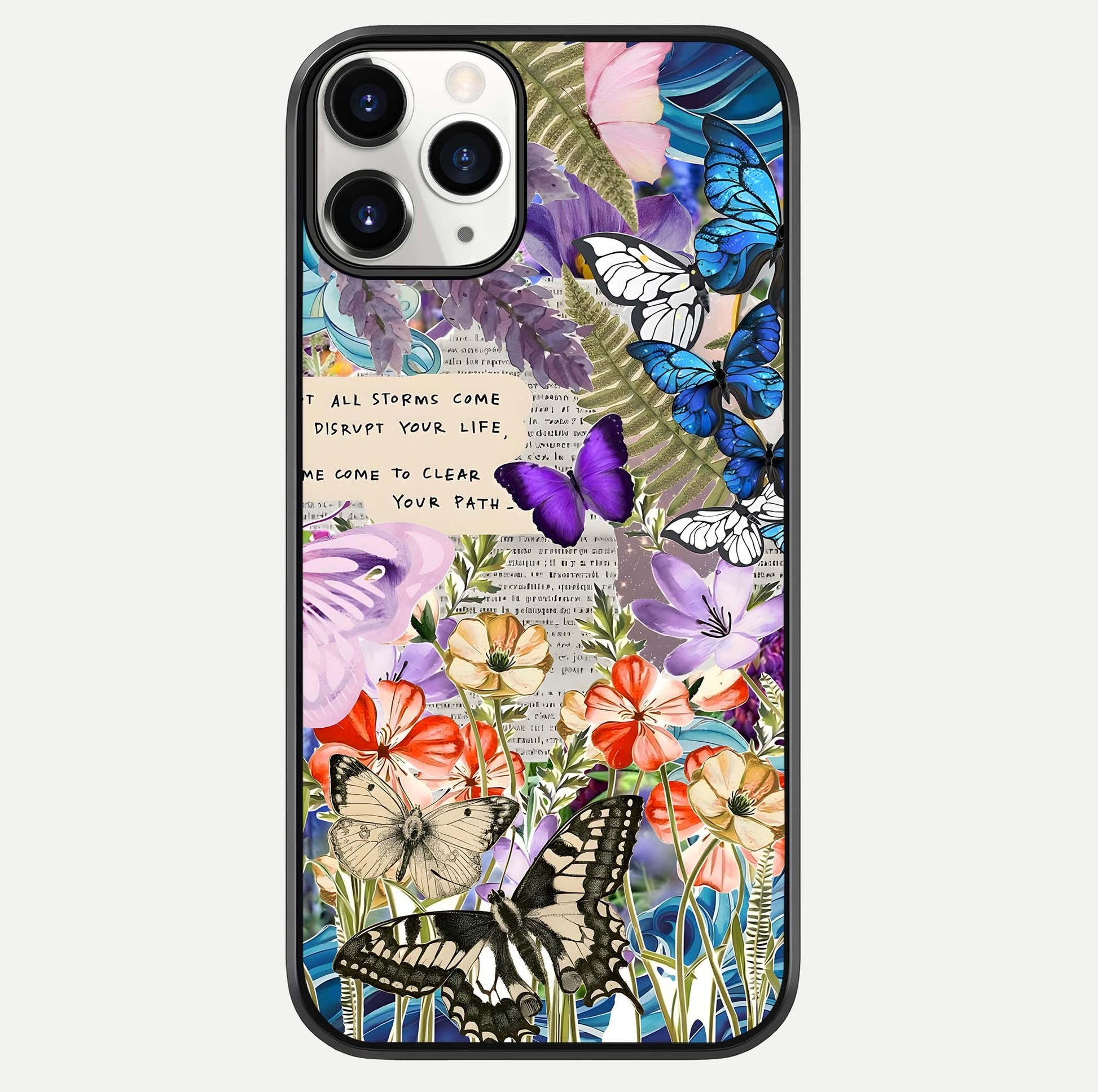 Storm Path Bloom Glass Case For iPhone 11 Pro by Custom World