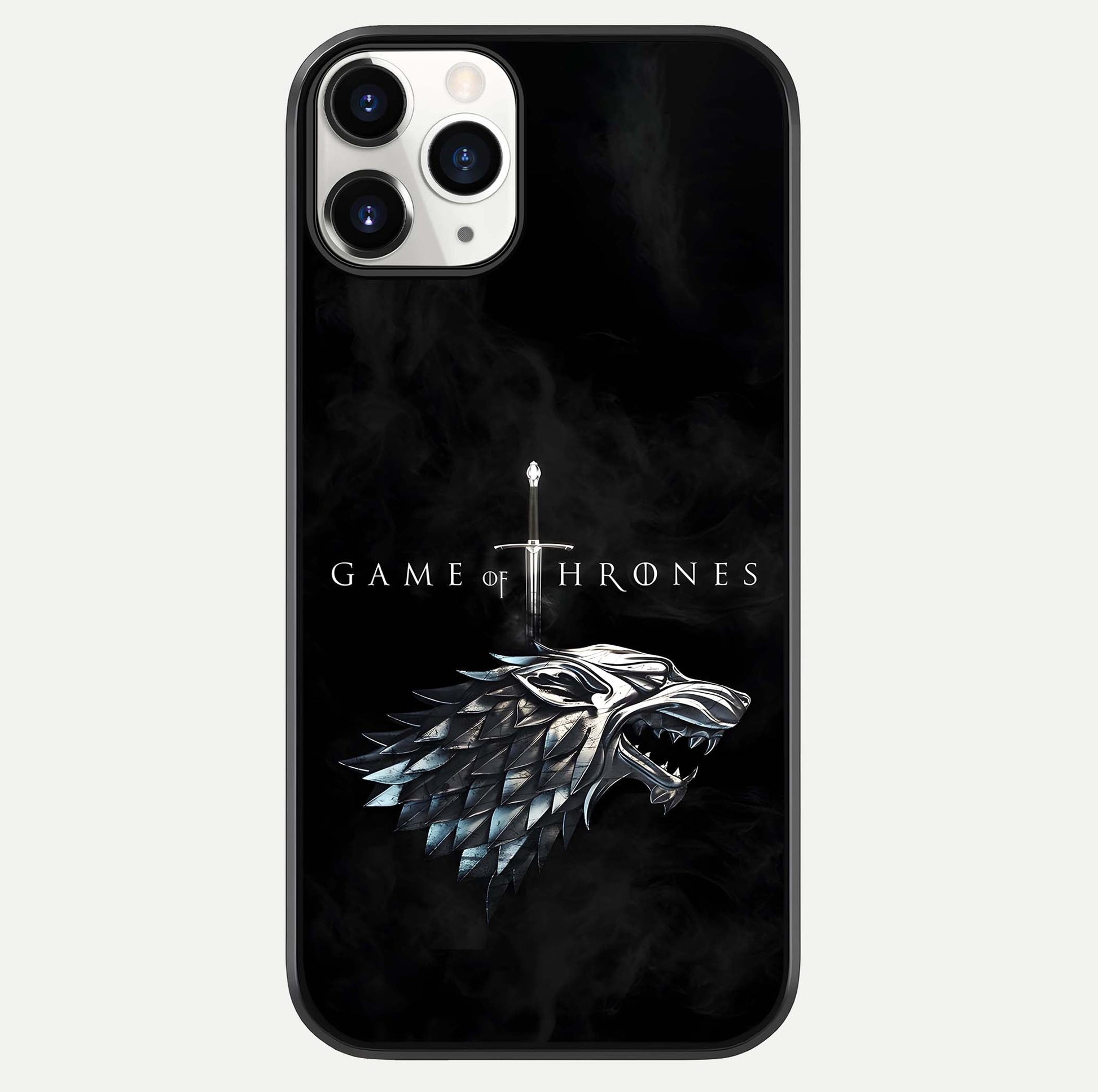 Throne Wolf Legacy Glass Case For iPhone 11 Pro by Custom World