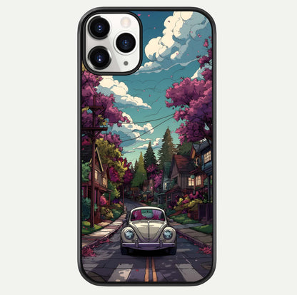 Vintage Street Drive Glass Case For iPhone 11 Pro by Custom World