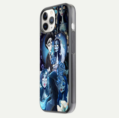 Butterfly Ghost Soul Glass Case for iPhone 11 Pro side-angle image capturing edge light and deep design tones