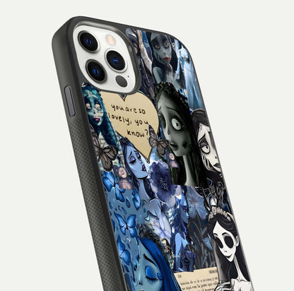 Corpse Bride Posters Glass Case for iPhone 11 Pro dual-view layout displaying cinematic tones and HD finish