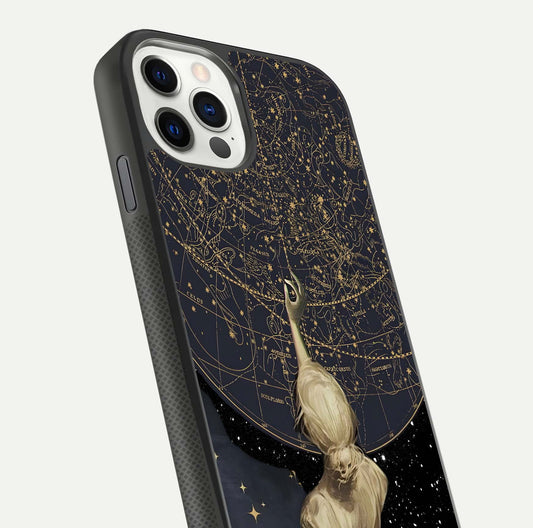 Taylor Swift Girl Glass Case for iPhone 11 Pro front & back layout showing clean edge and vivid print