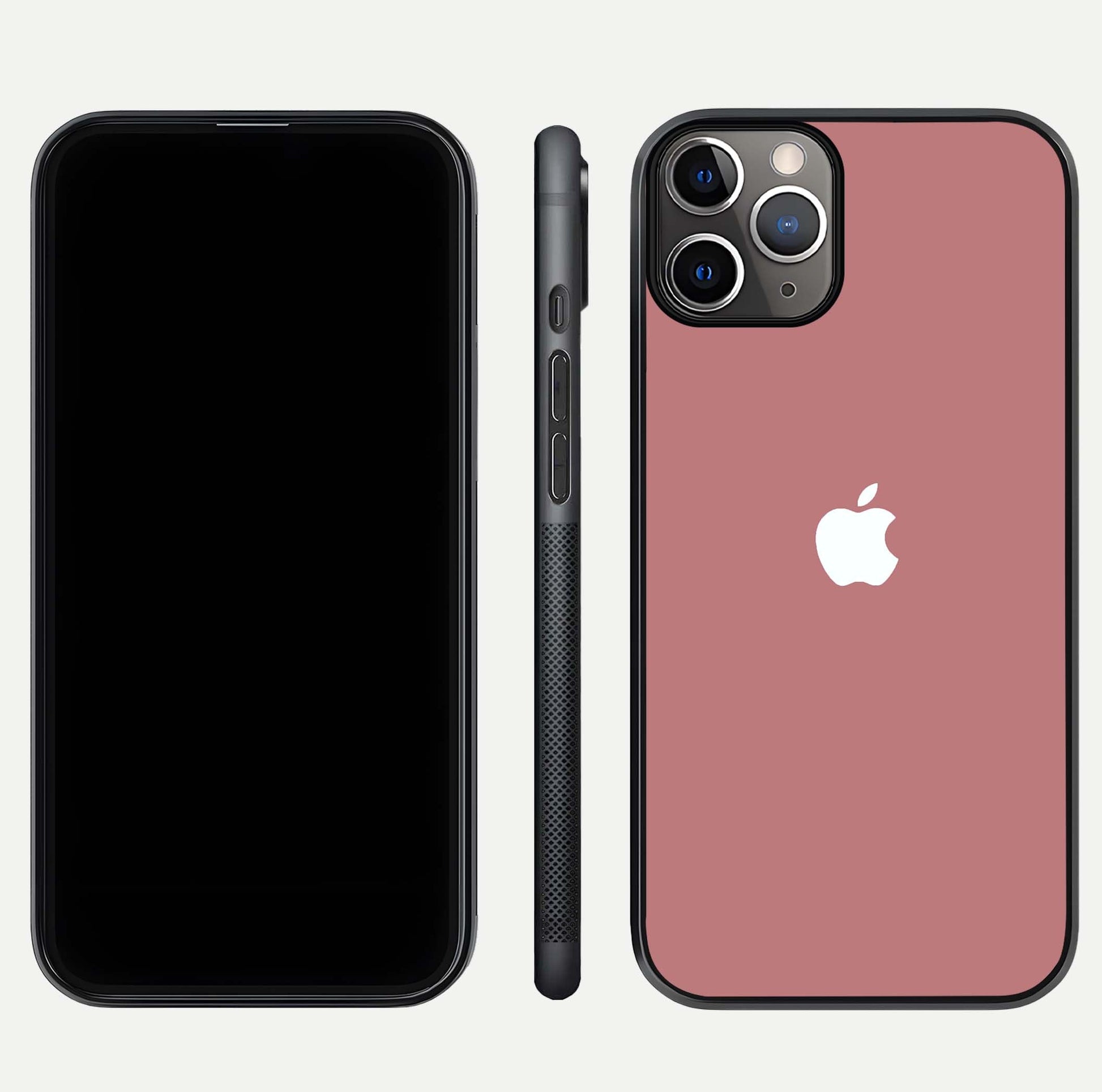 Apple Harmony Glass Case for iPhone 11 Pro Max close-up shot highlighting gradient tones and glass reflection