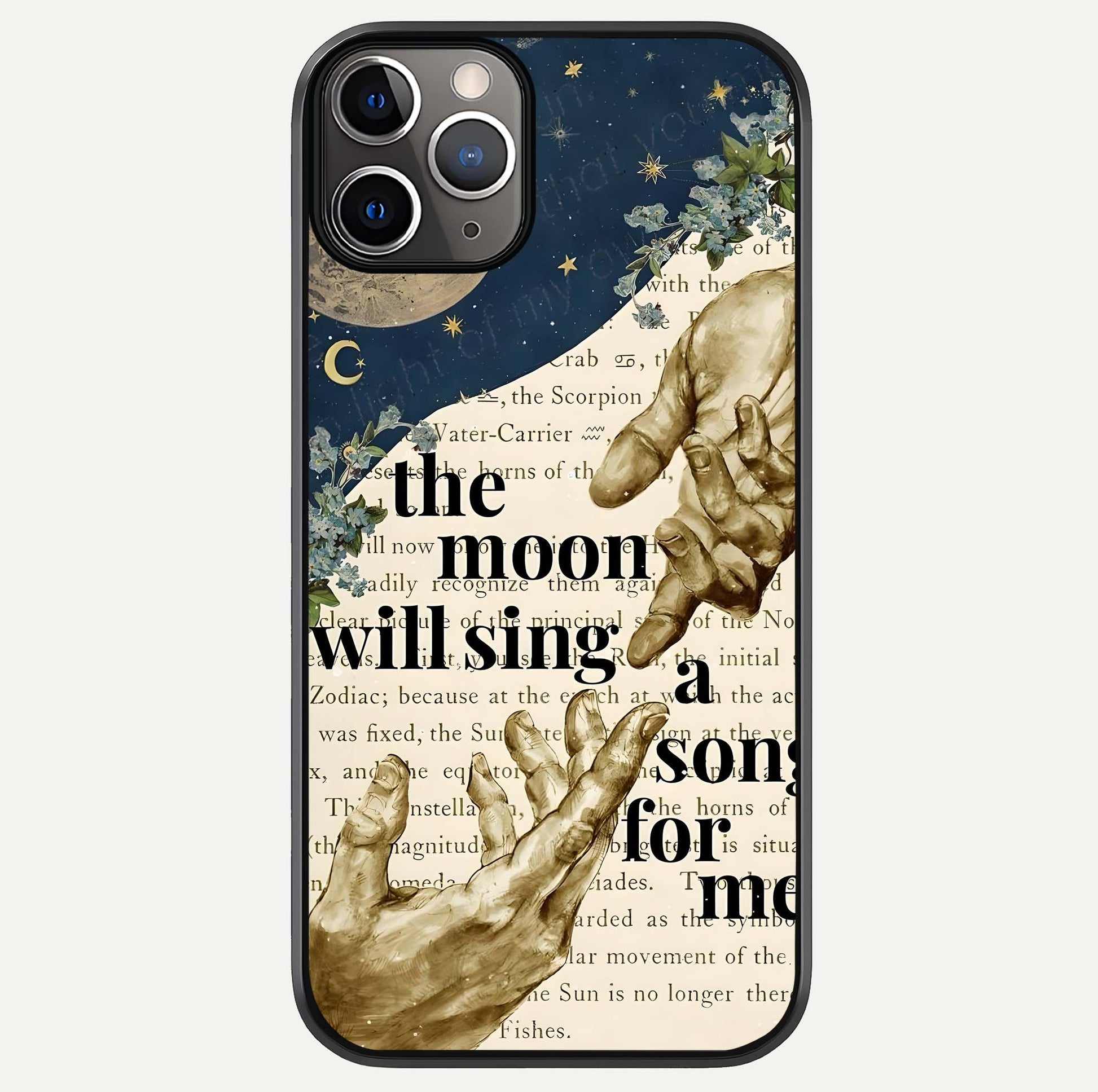 Aesthetic Divine Glass Case For iPhone 16 Pro by Custom World