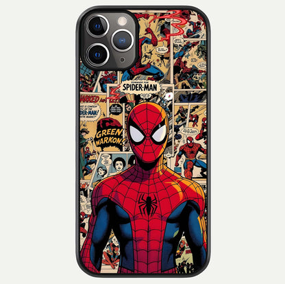 Aesthetic Spider Glass Case For iPhone 16 Pro by Custom World