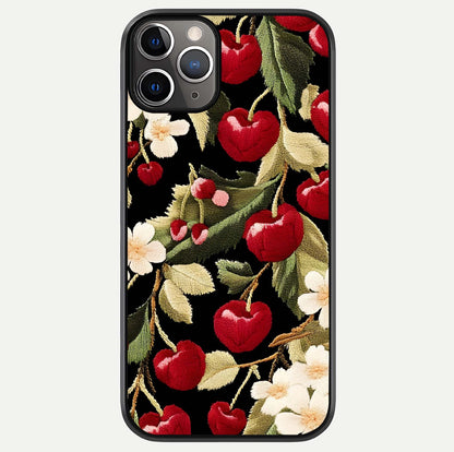 Bloom Thread Art Glass Case For iPhone 11 Pro Max by Custom World