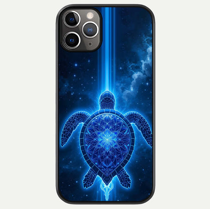 Blue Galaxy Turtle Glass Case For iPhone 11 Pro Max by Custom World