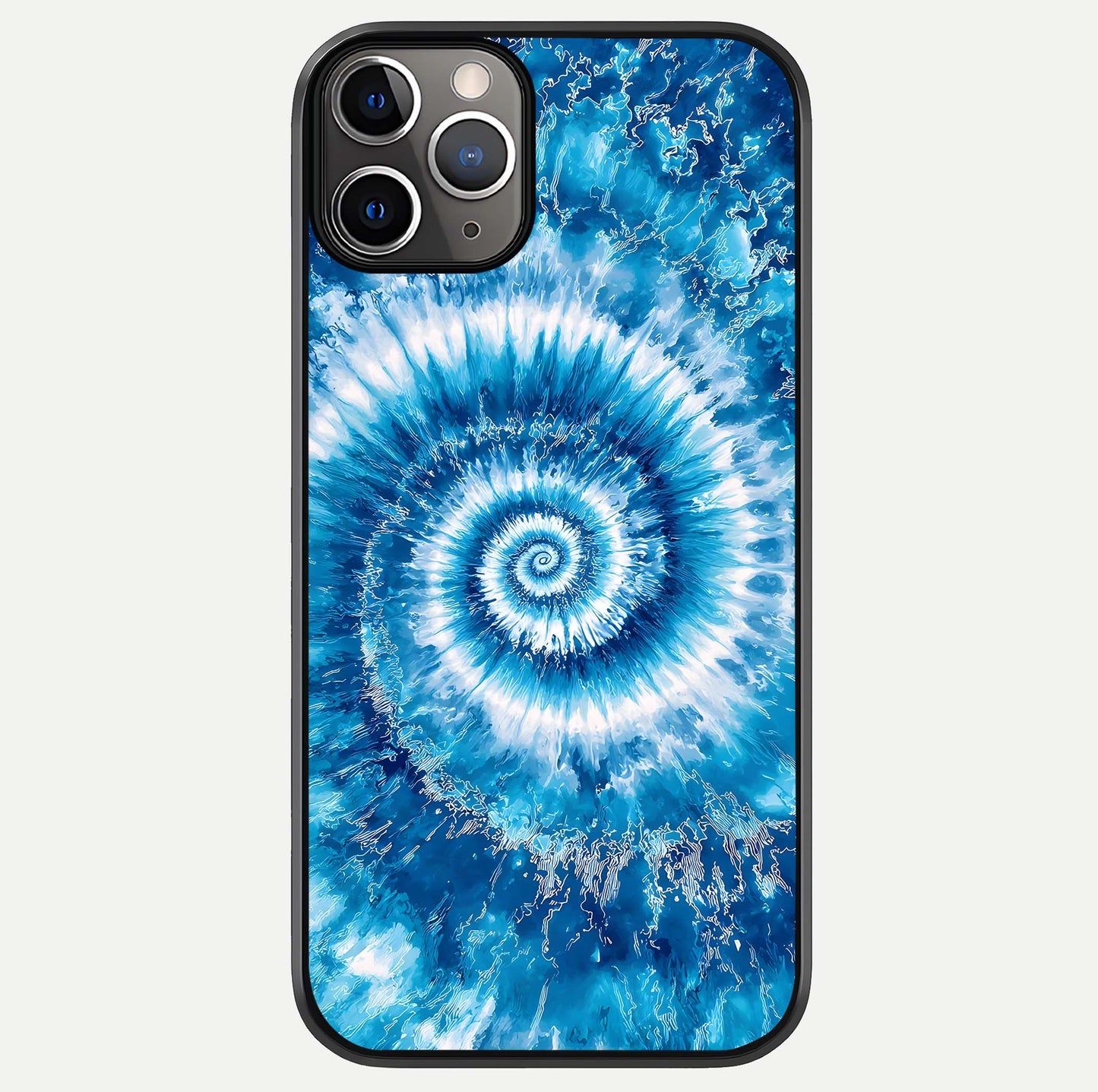 Blue Galaxy Wave Glass Case For iPhone 11 Pro Max by Custom World