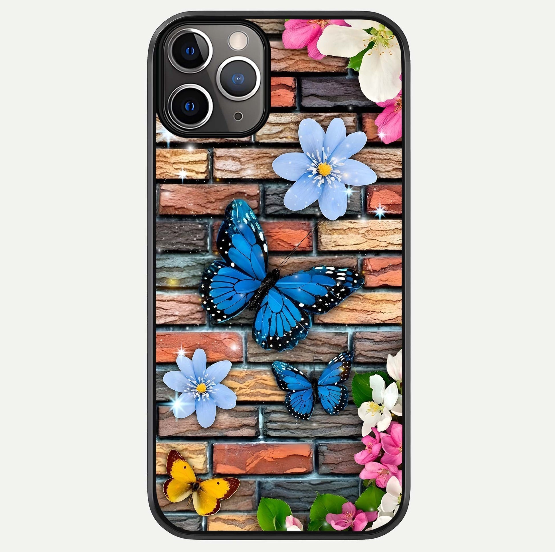 Brick Bloom Flight Glass Case For iPhone 11 Pro Max by Custom World