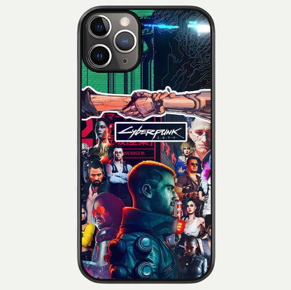 CYBERPUNK Legacy Glass Case For iPhone 11 Pro Max by Custom World