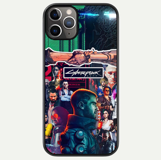 CYBERPUNK Legacy Glass Case For iPhone 11 Pro Max by Custom World