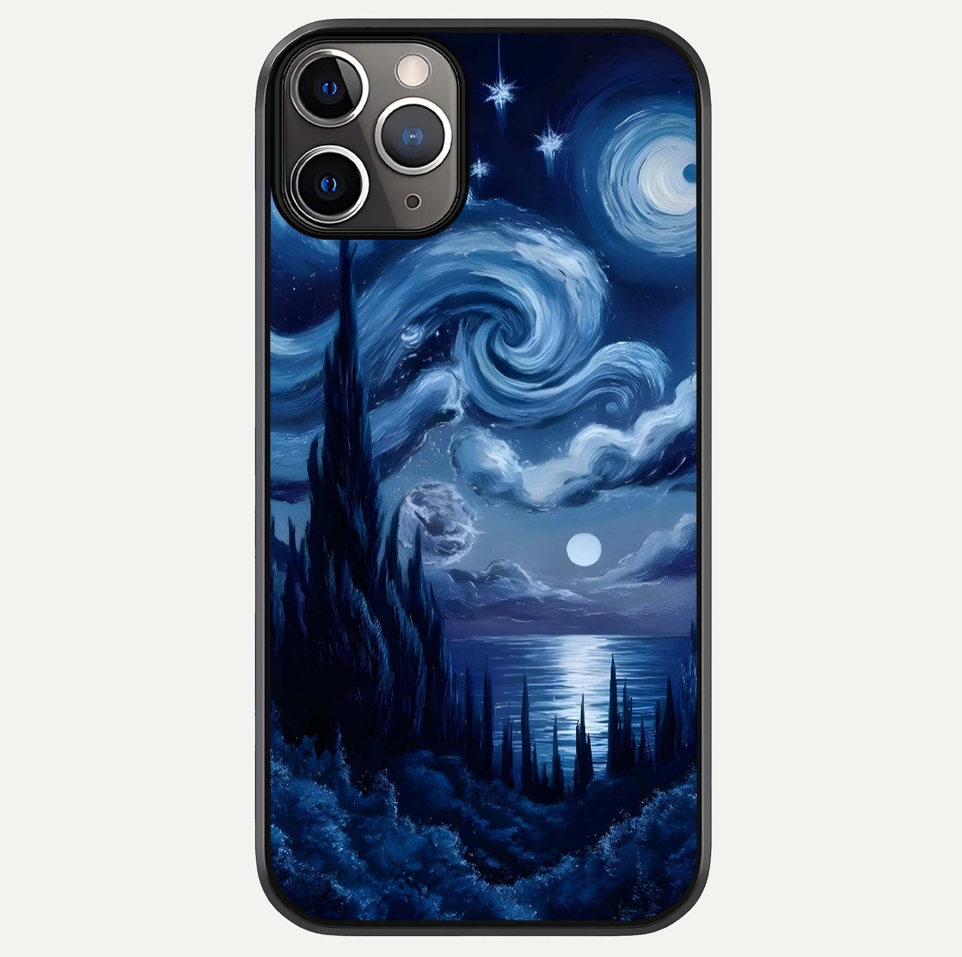 Celestial Dream Van Gogh Glass Case For iPhone 11 Pro Max by Custom World
