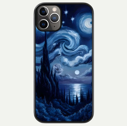 Celestial Dream Van Gogh Glass Case For iPhone 11 Pro Max by Custom World