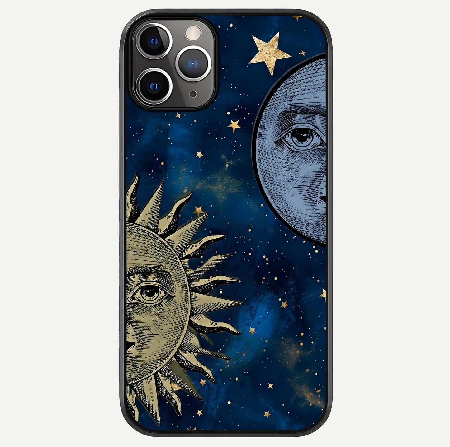 Celestial Moon With Sun Glass Case For iPhone 11 Pro Max by Custom World