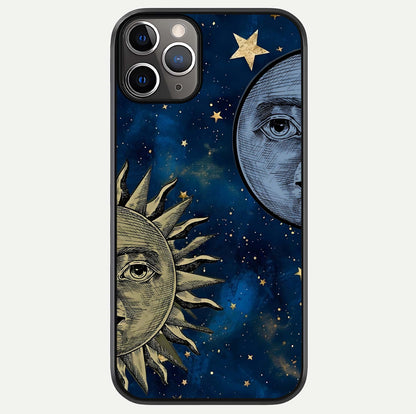 Celestial Moon With Sun Glass Case For iPhone 11 Pro Max by Custom World
