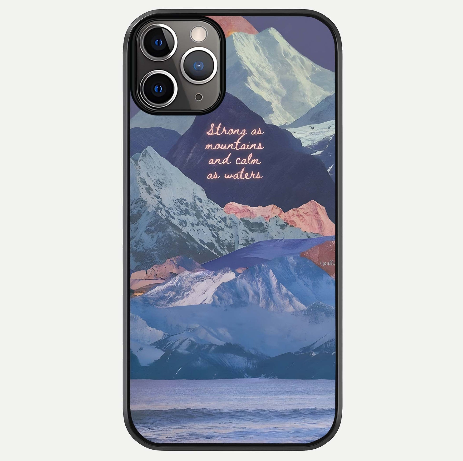 Celestial Mountain Calm Glass Case For iPhone 11 Pro Max by Custom World