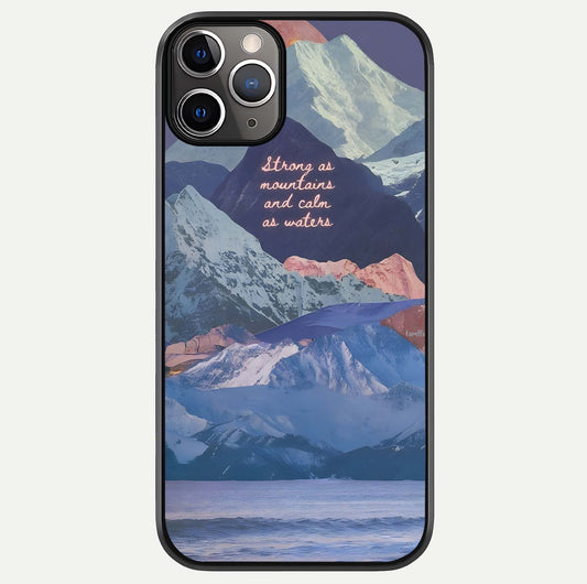 Celestial Mountain Calm Glass Case For iPhone 11 Pro Max by Custom World