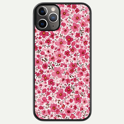 Cherry Blossom Charm Glass Case For iPhone 11 Pro Max by Custom World