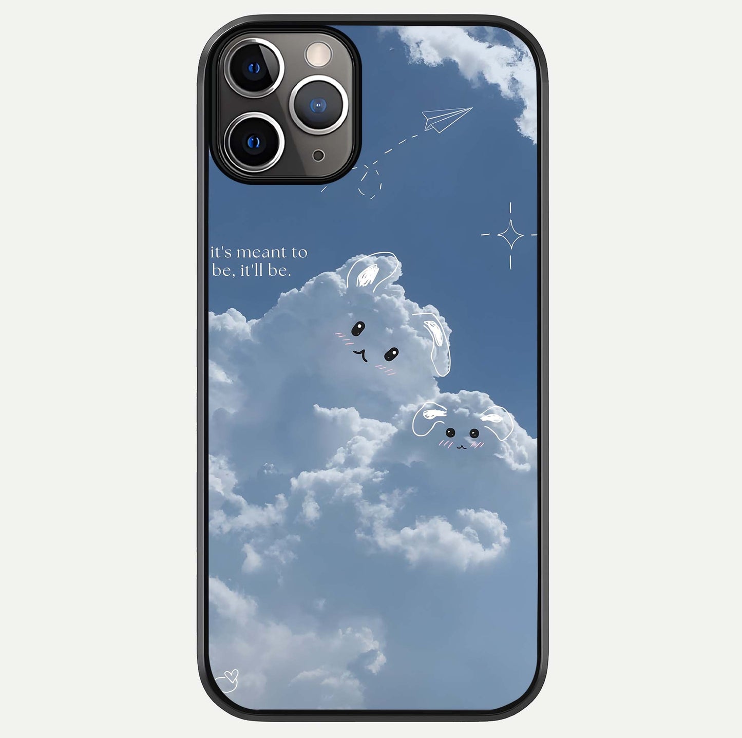 Cloud Bunny Dreams Glass Case For iPhone 11 Pro Max by Custom World
