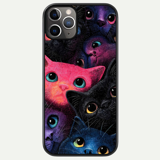 Cosmic Cats Dreams Glass Case For iPhone 11 Pro Max by Custom World