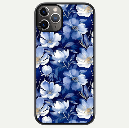 Cute Floral Patterns Glass Case For iPhone 11 Pro Max by Custom World