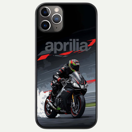 Dark Aprilla Glass Case For iPhone 11 Pro Max by Custom World
