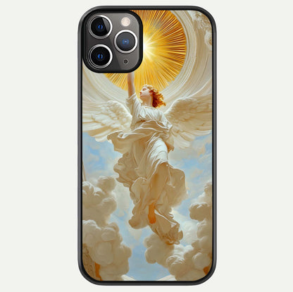 Divine Light Angel Glass Case For iPhone 11 Pro Max by Custom World