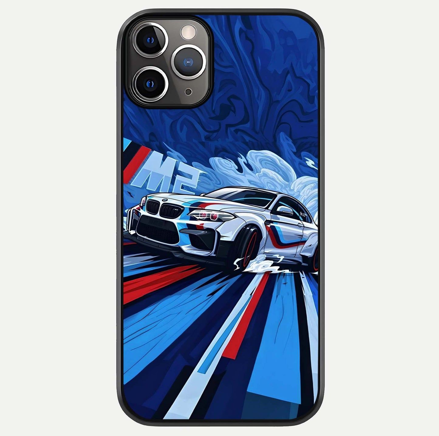 Drift Power Rush Glass Case For iPhone 11 Pro Max by Custom World