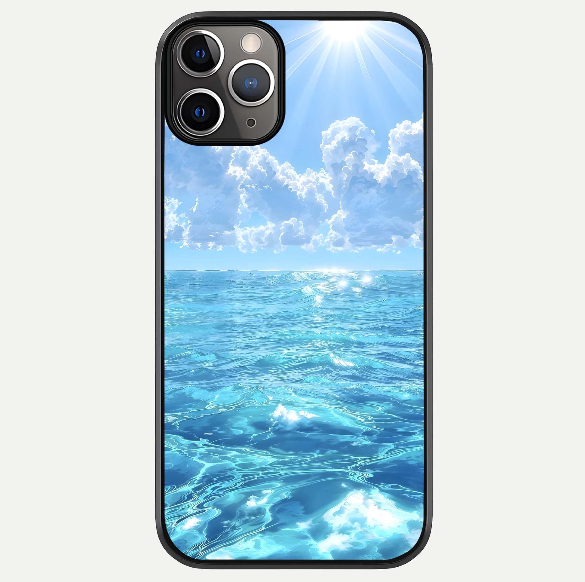 Endless Ocean Horizon Glass Case For iPhone 11 Pro Max by Custom World
