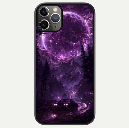 Eternal Cosmic Drive Glass Case For iPhone 11 Pro Max by Custom World