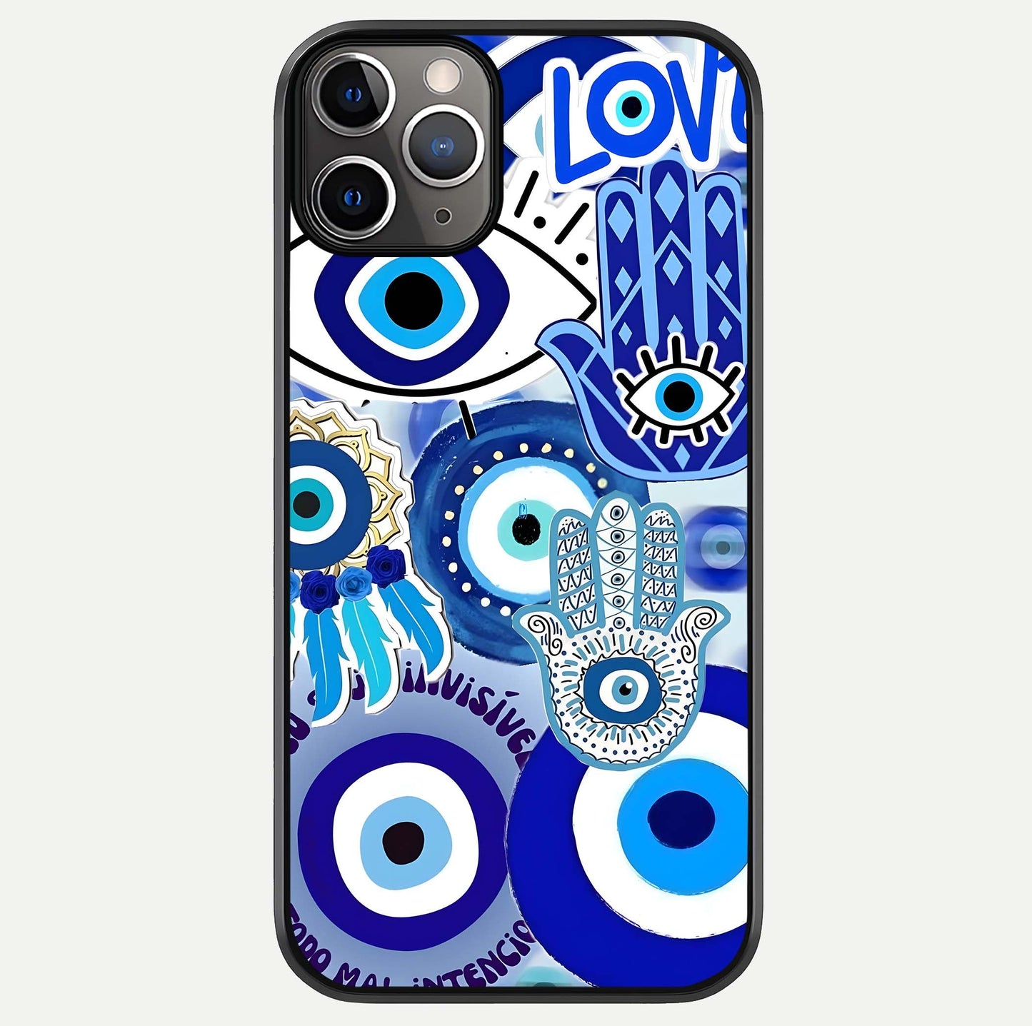 Evil Eyes Dream Glass Case For iPhone 11 Pro Max by Custom World