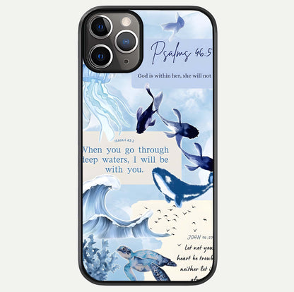 Faithful Ocean Promise Glass Case For iPhone 11 Pro Max by Custom World