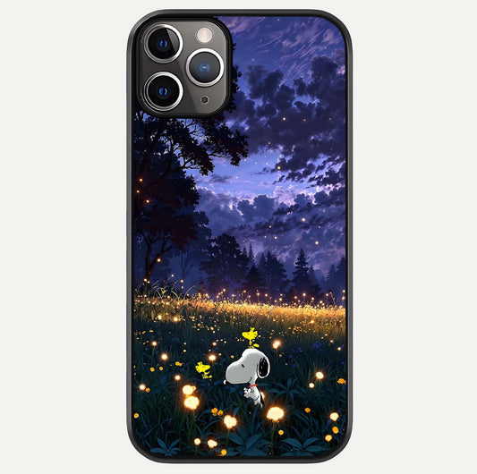 Firefly Meadow Magic Glass Case For iPhone 11 Pro Max by Custom World